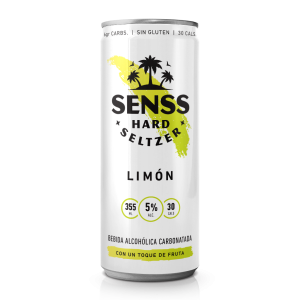 Senss Hard Seltzer Limón